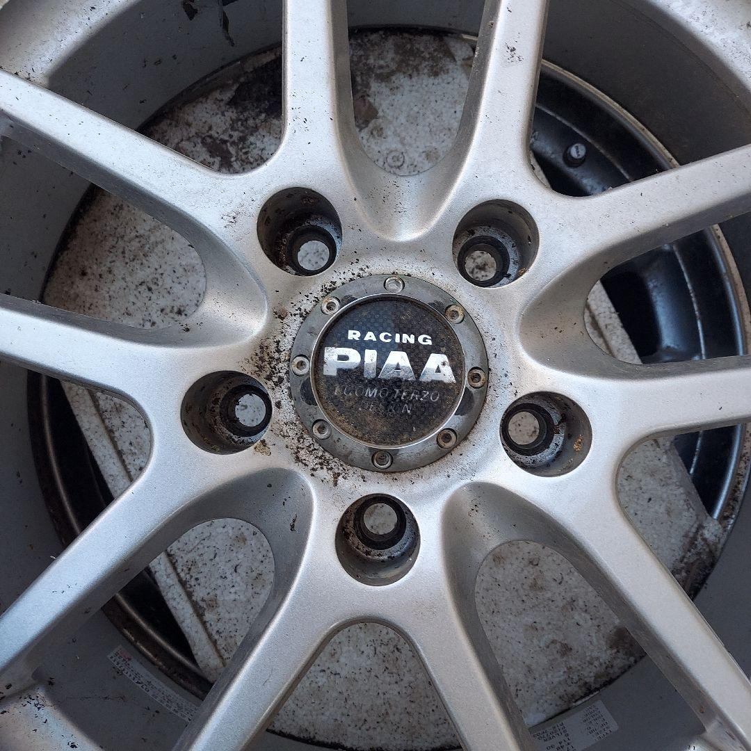 珍品！レア物　PIAA 17インチ ホイール 5本スポークデザインおしゃれに