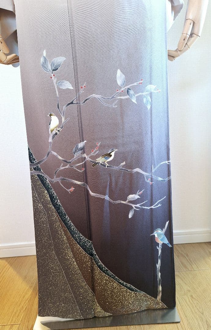 あ*こ様 遠藤藤舟 訪問着 トールサイズ 十日町友禅 落款