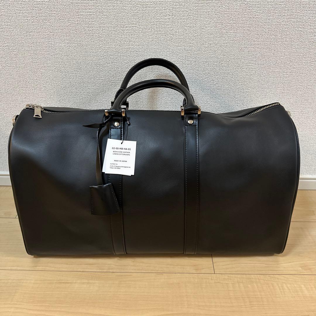 【新品】MBハイエンドトラベルバッグ　レザー　ブラック