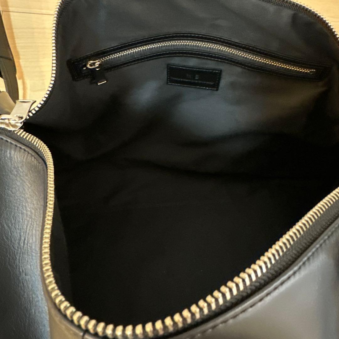 【新品】MBハイエンドトラベルバッグ　レザー　ブラック
