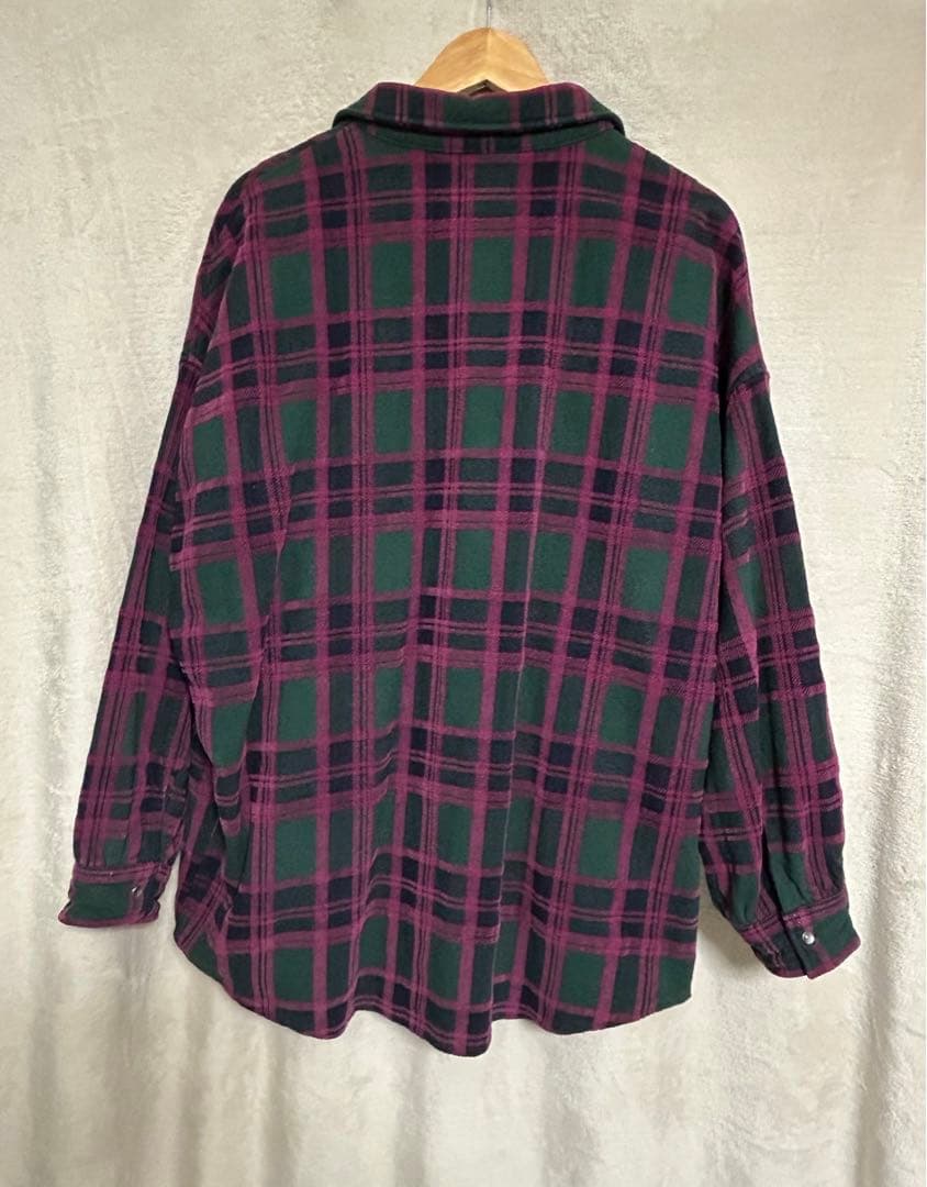 【希少】HYSTERIC GLAMOUR チェックジャケット パープル