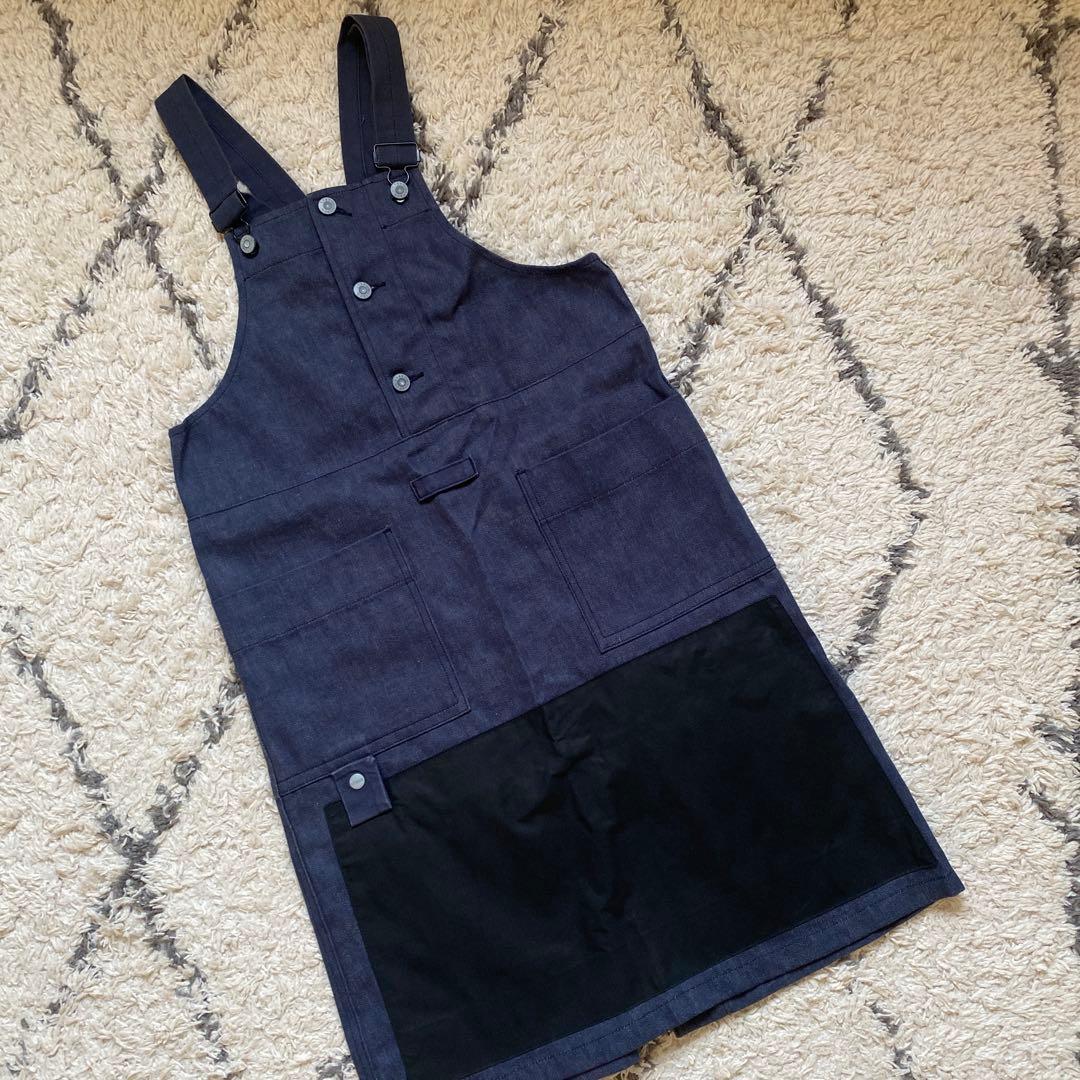 激かわ♡ 極美品♡♡ ナイジェルケーボン オイルコーティングデニムエプロン