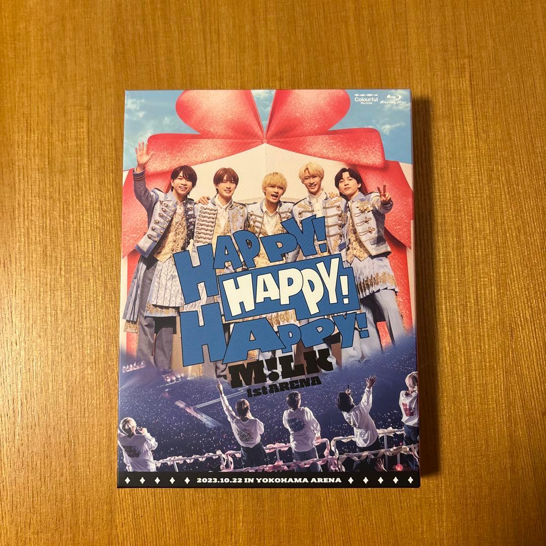 M!LK ライブDVD HAPPYHAPPYHAPPY 初回限定盤