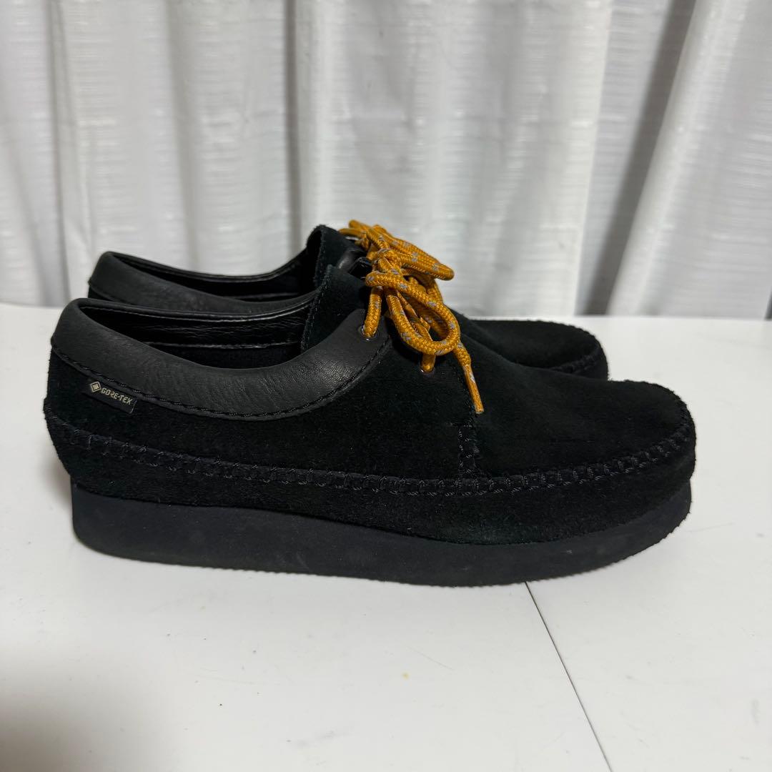 ⭐️未使用級⭐️クラークス　ウィーバー　ゴアテックス　スエード　レザー　ブラック