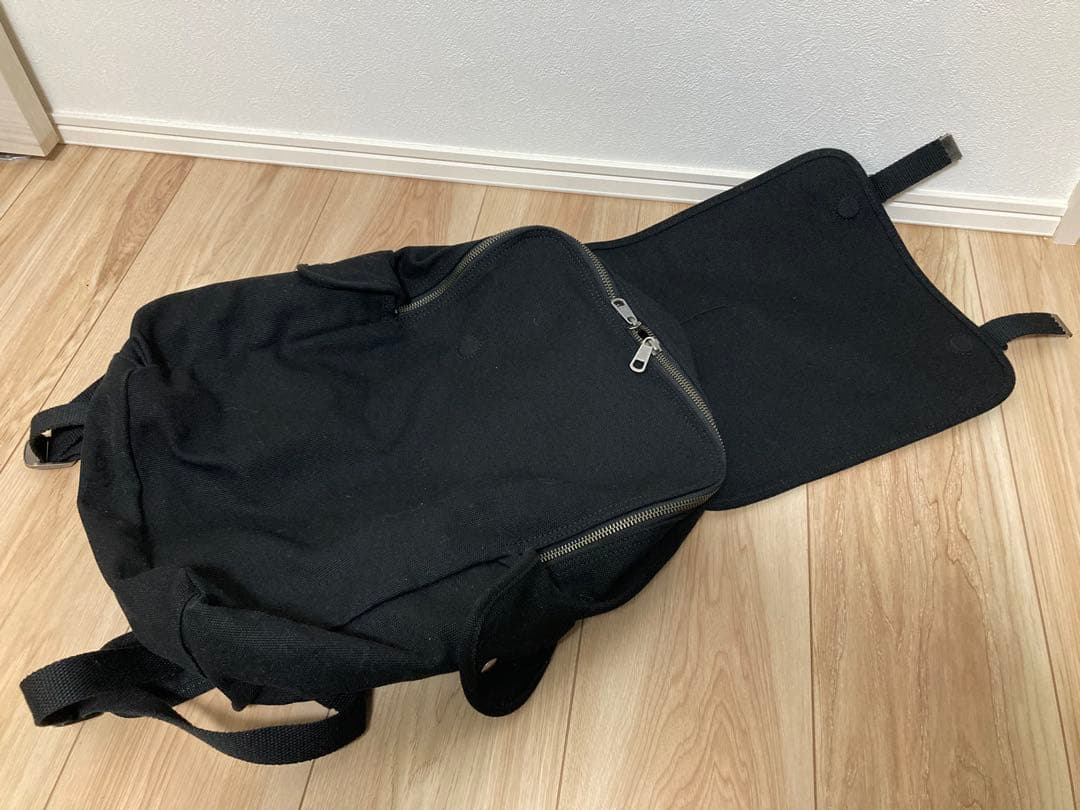 【きらん☆】 APC アーペーセー　キャンバス　バックパック　リュック　黒