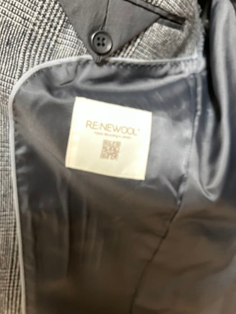 キ*ネ様 スーツセレクト　未使用　冬物スーツ　ブラウングレンチェック　A5 セッ