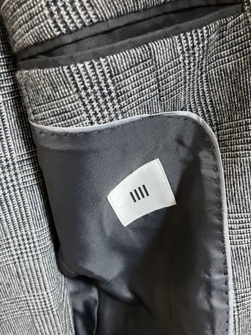 キ*ネ様 スーツセレクト　未使用　冬物スーツ　ブラウングレンチェック　A5 セッ