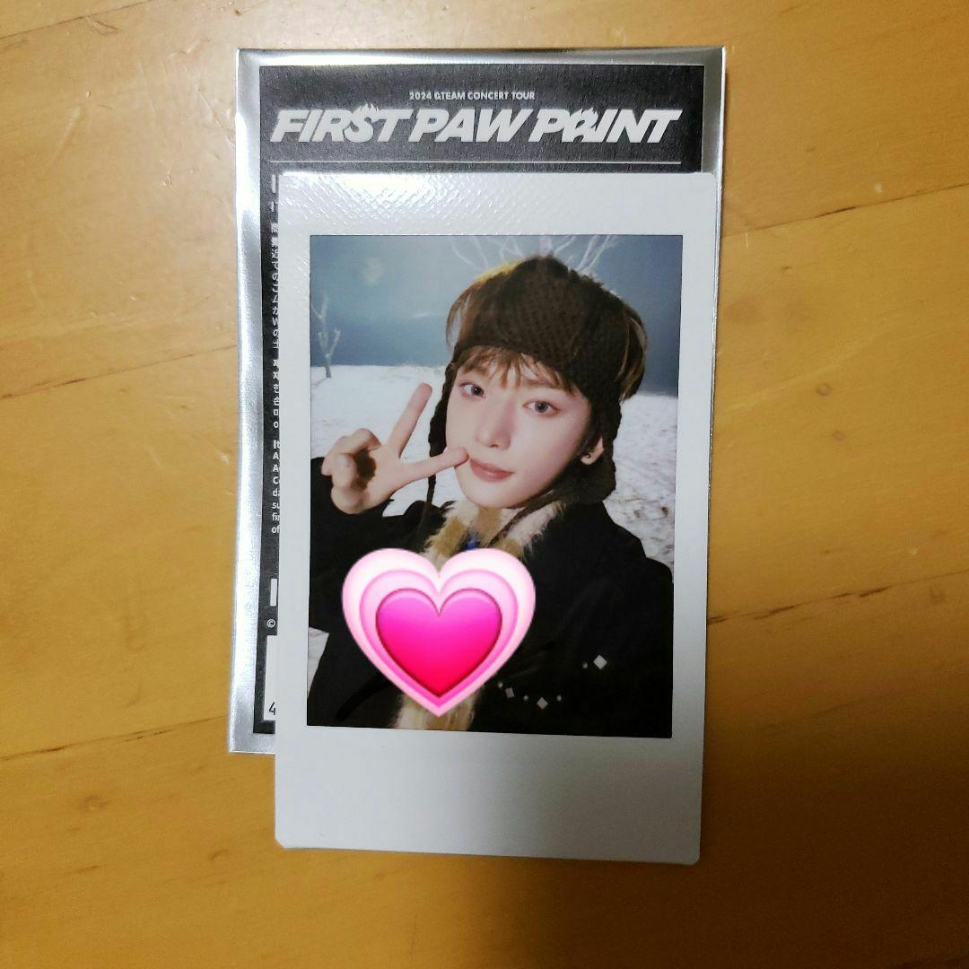 ＆team ハルア HARUA サイン入り チェキ