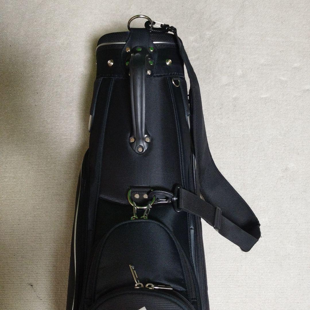 美品　adidas 黒 軽量キャディバッグ　int