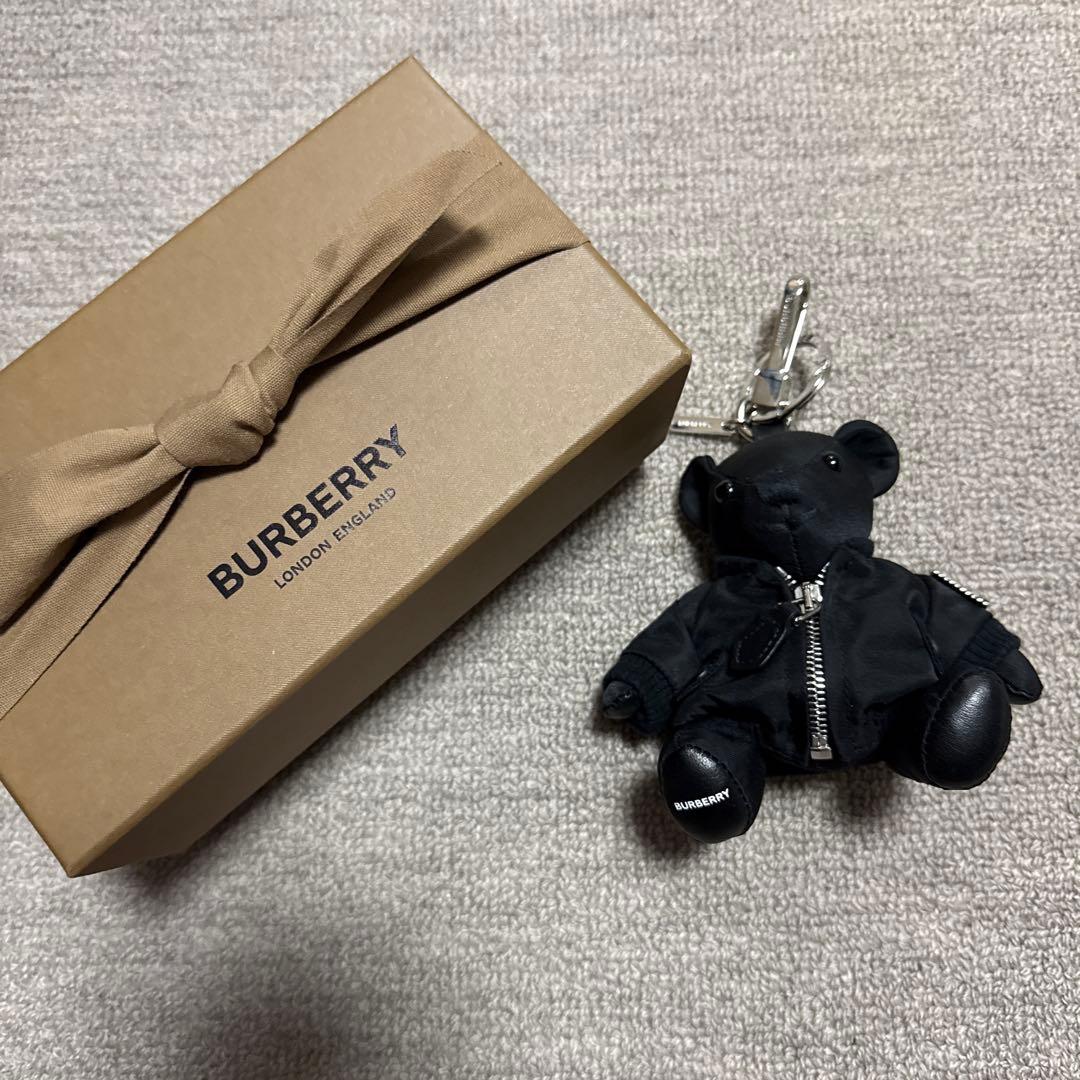 BURBERRY バーバリー ベア チャーム キーホルダー くま クマ MA1