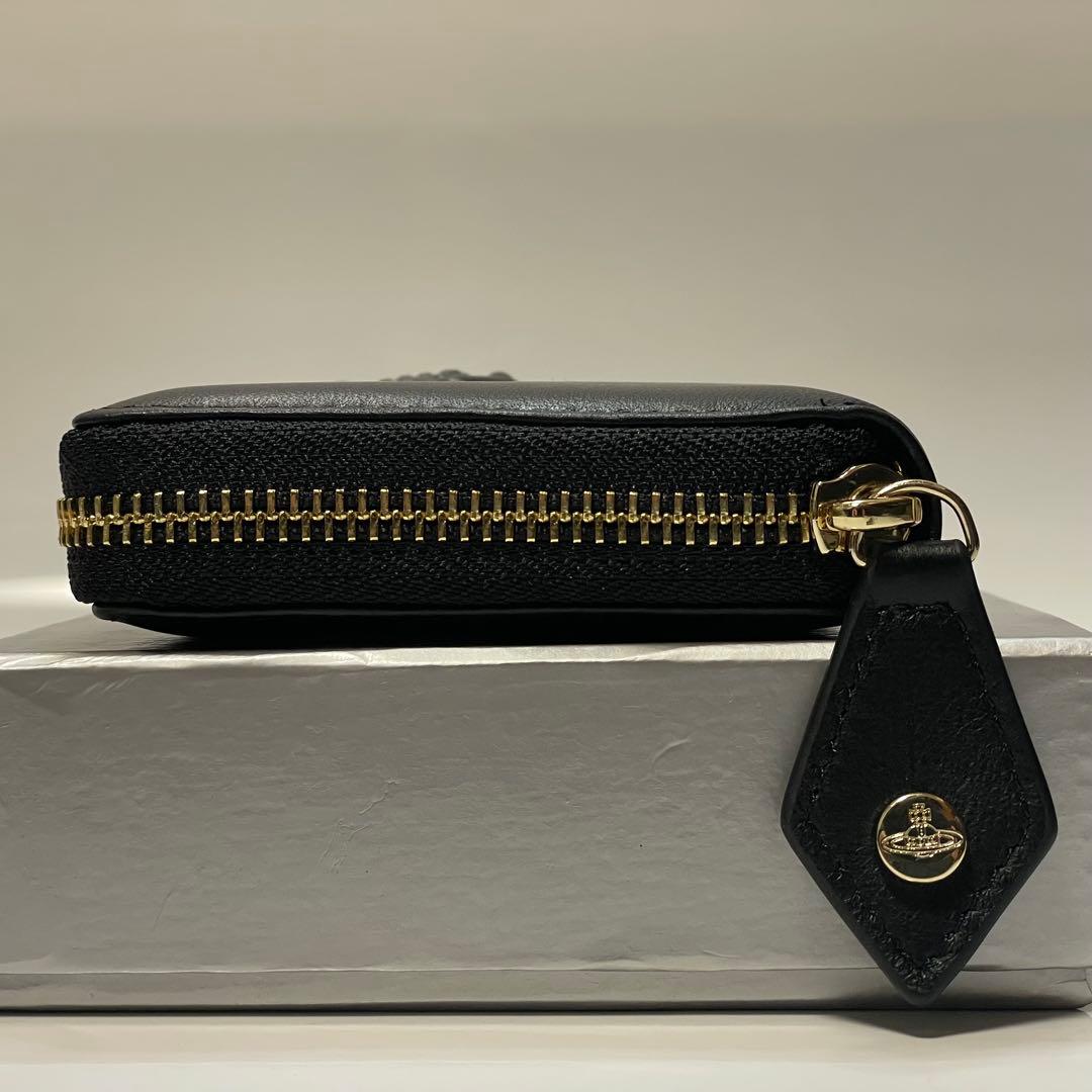 【新品未使用】Vivienne Westwood 長財布 ブラック 黒