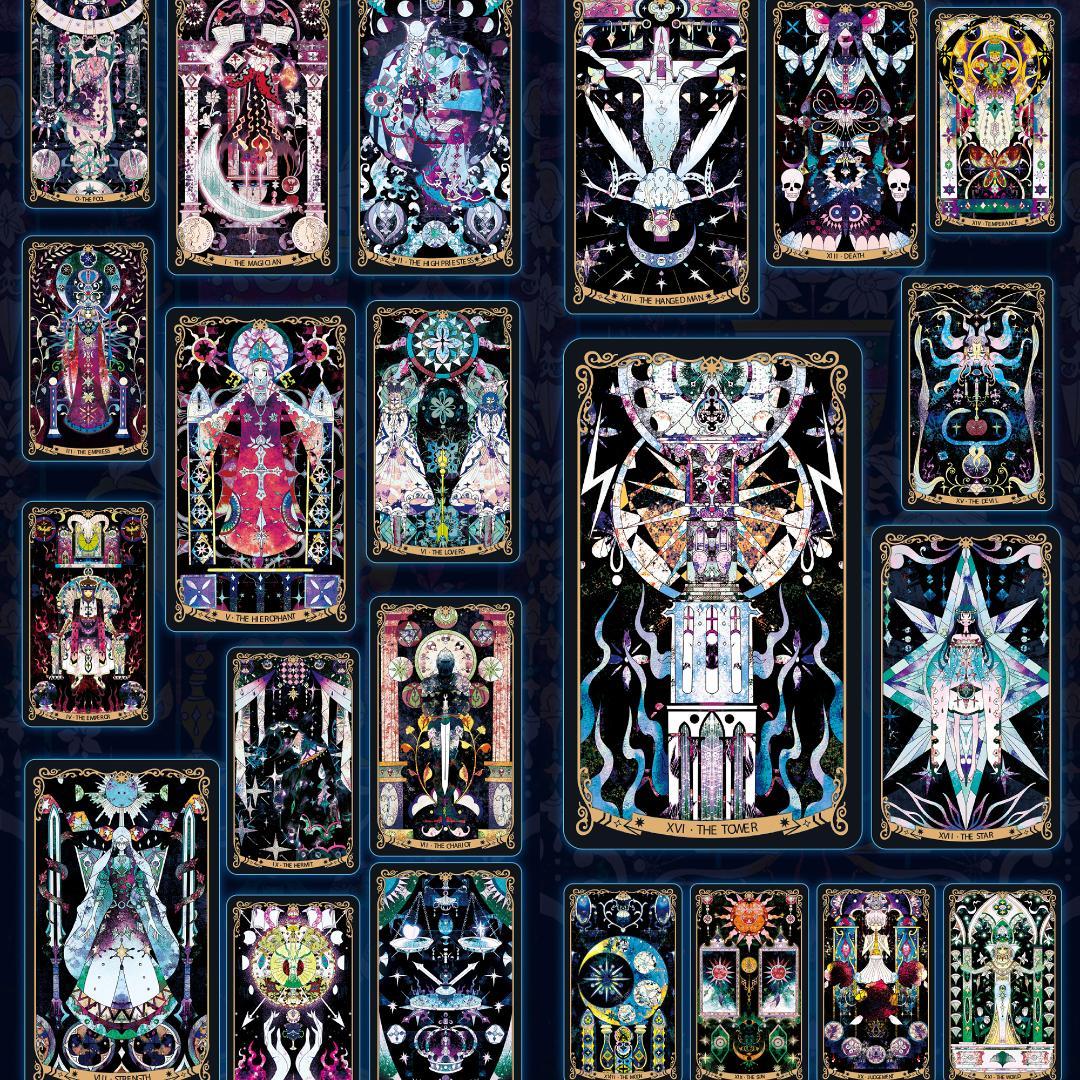 【正規品タロットカード】星々が煌めく幻想美✨星降る王国の物語のデッキ／デラックス