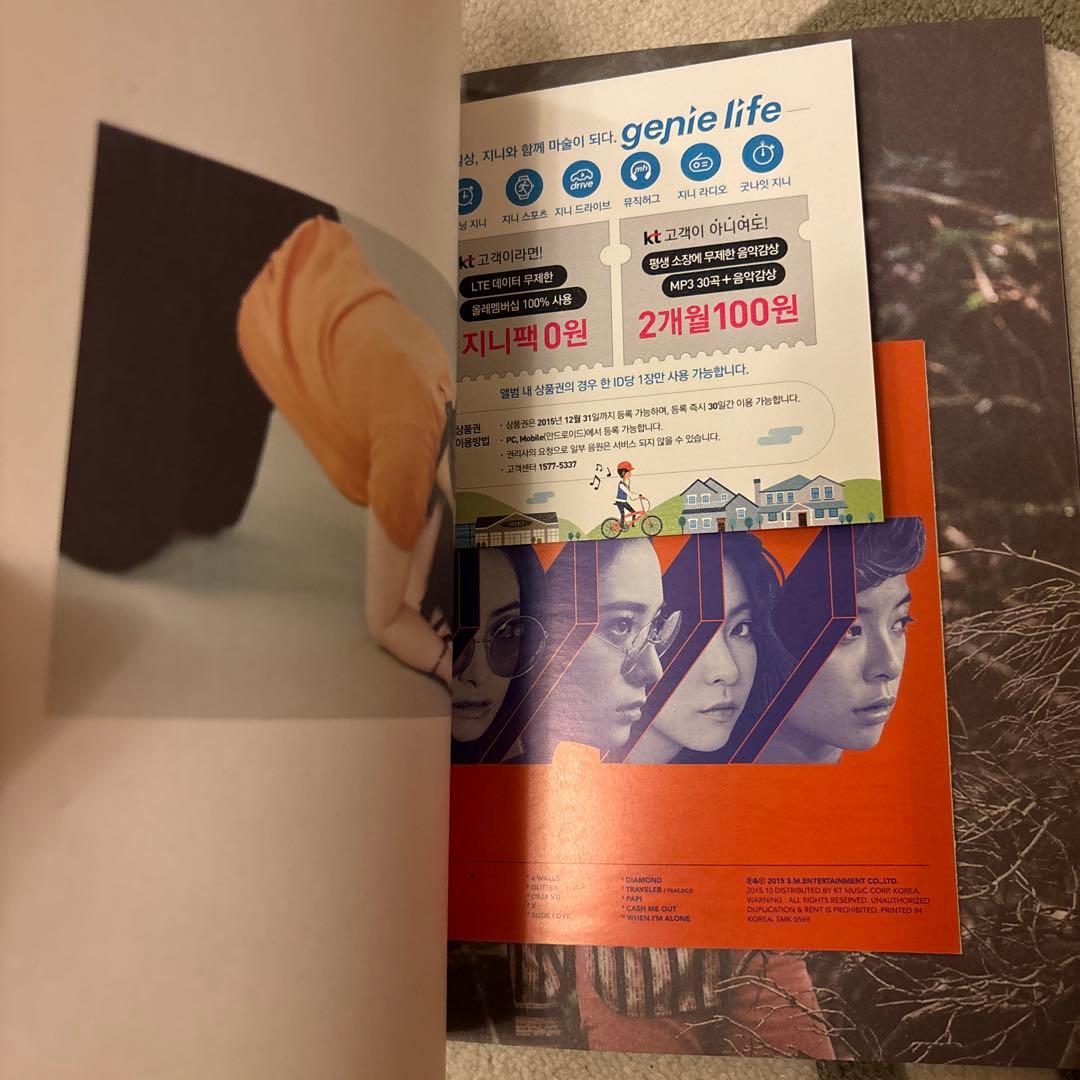 f(x) 4 Walls アルバム