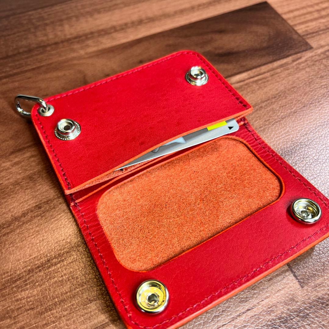 ぬこ　【トラッカーウォレットショート・ミニ】　レッド