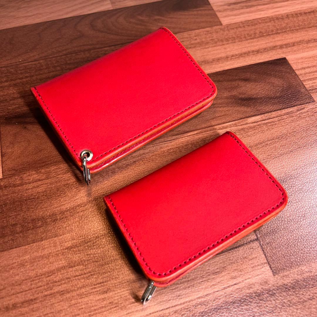 ぬこ　【トラッカーウォレットショート・ミニ】　レッド