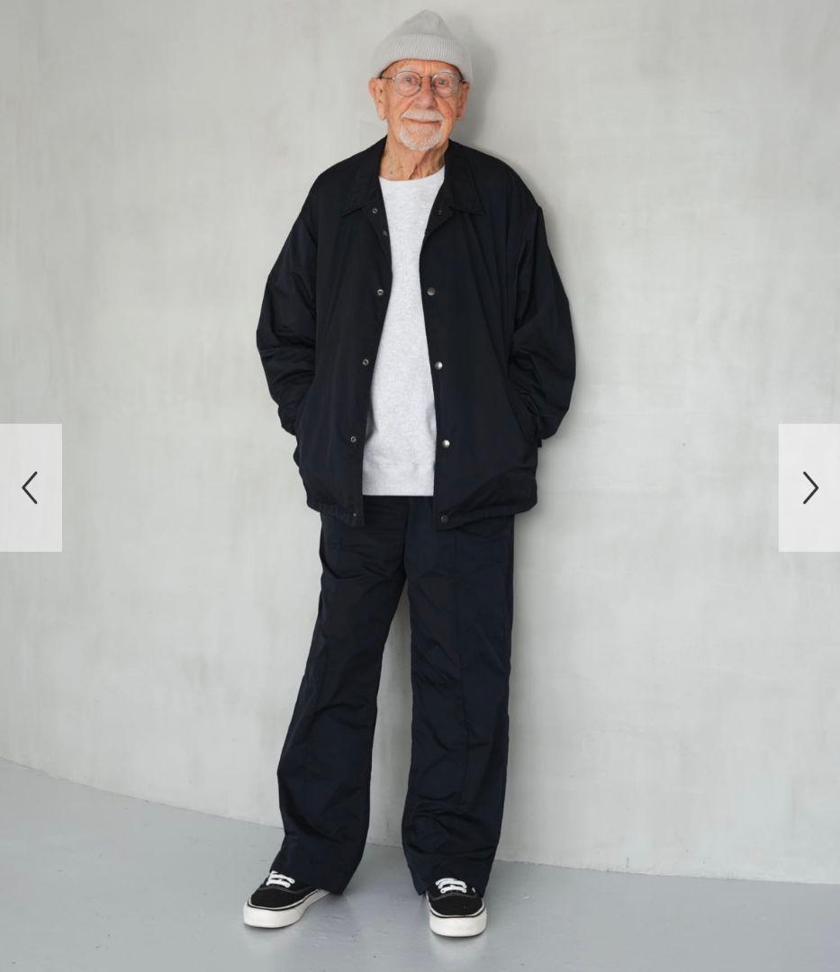 ワイドダッドwide dad NYLON SUPER WIDE PANTS
