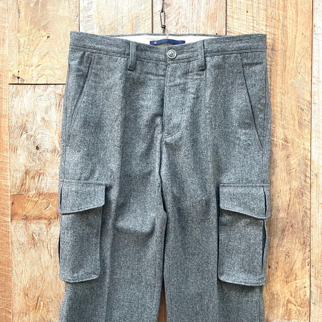 【新品未使用】GTA テーパード ウール カーゴ スラックス パンツ 46