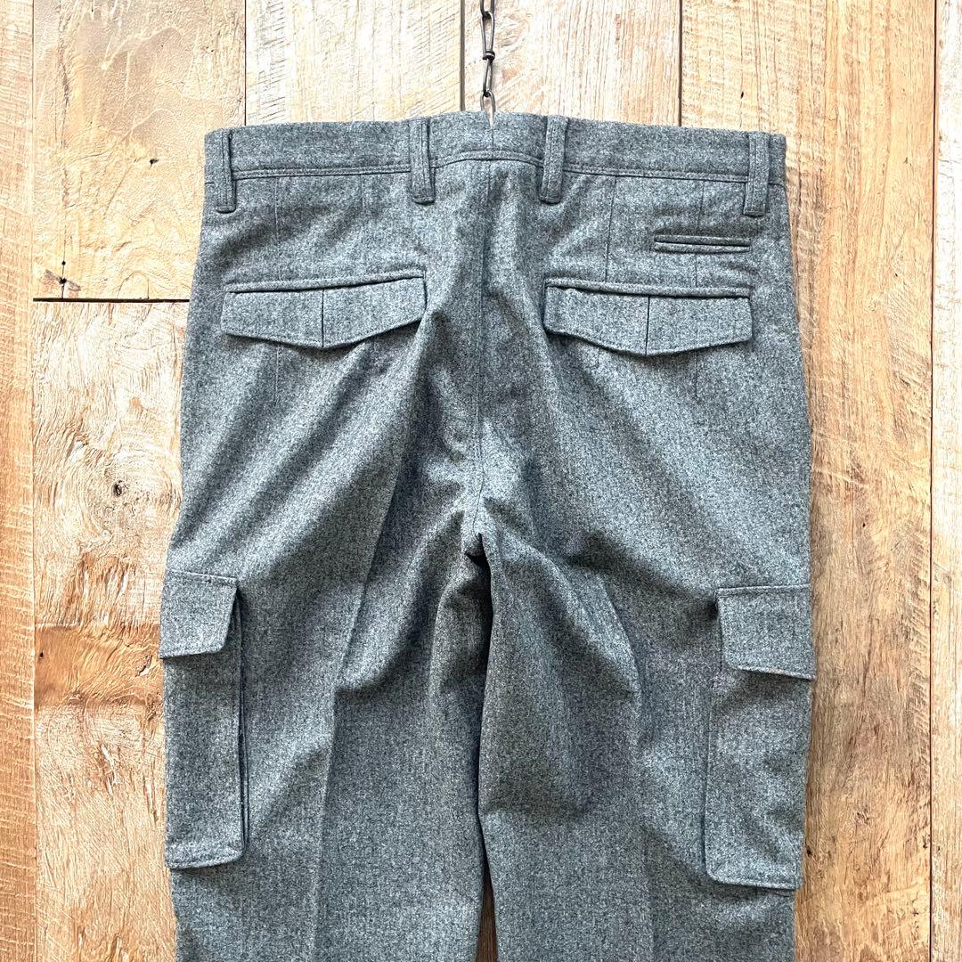 【新品未使用】GTA テーパード ウール カーゴ スラックス パンツ 46