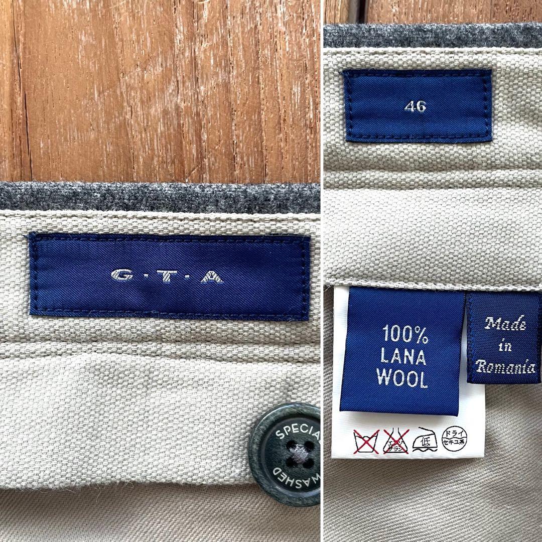 【新品未使用】GTA テーパード ウール カーゴ スラックス パンツ 46