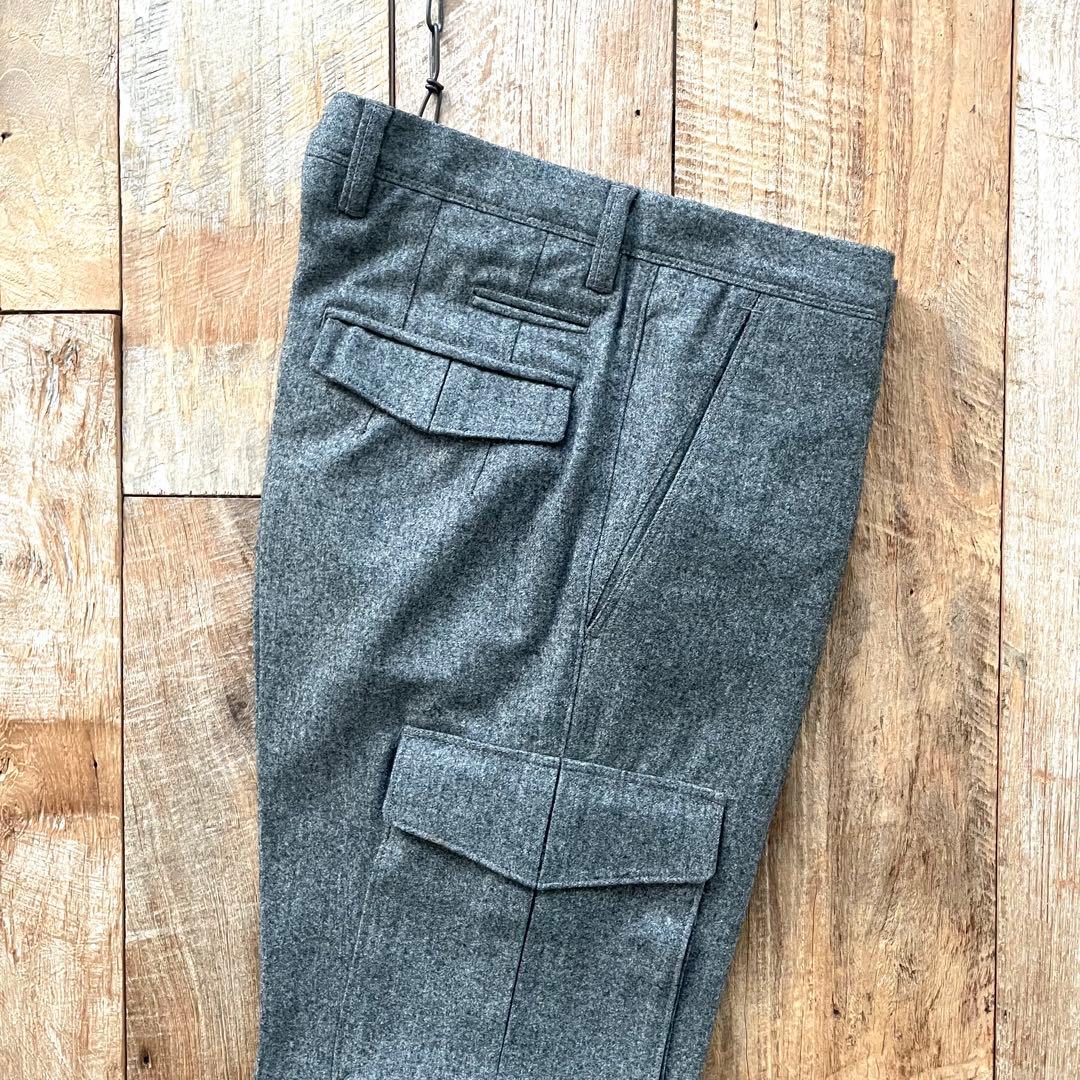 【新品未使用】GTA テーパード ウール カーゴ スラックス パンツ 46