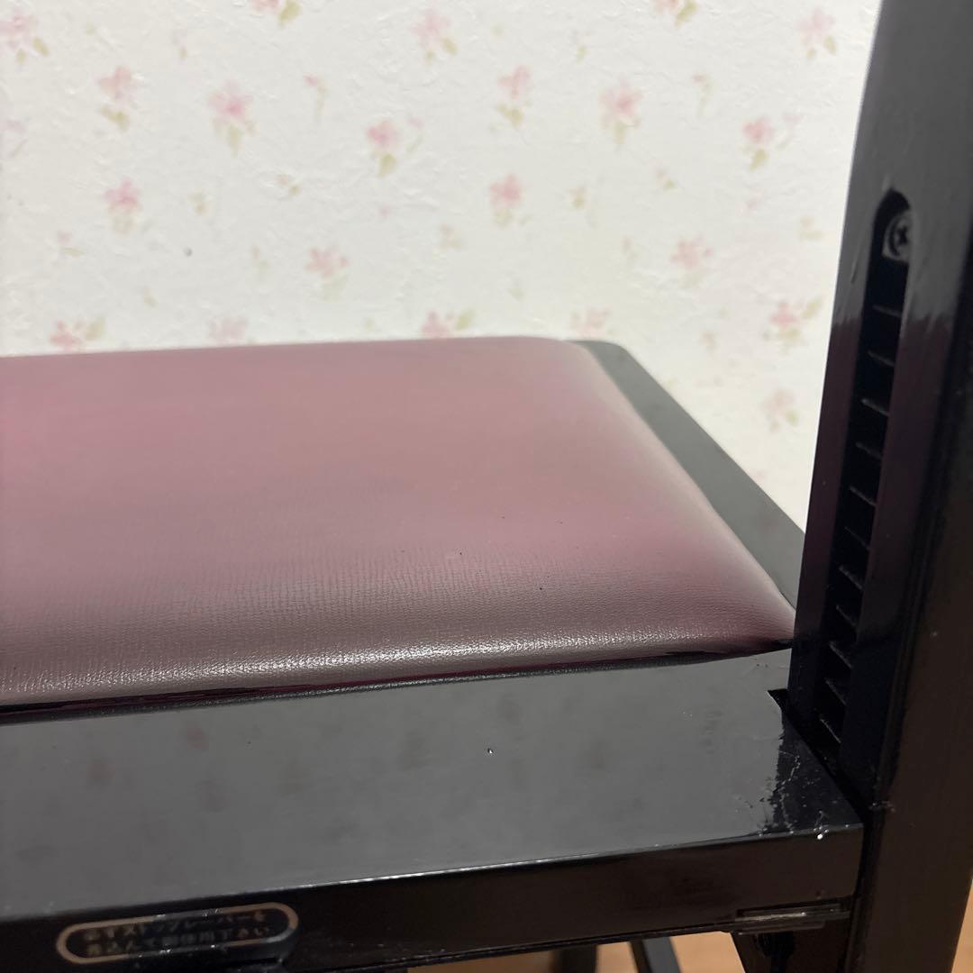 YAMAHA付属　ピアノ椅子　トムソン椅子　アップライト