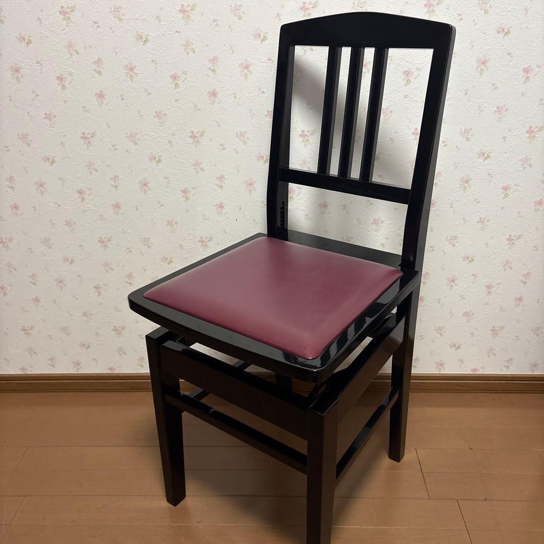 YAMAHA付属　ピアノ椅子　トムソン椅子　アップライト