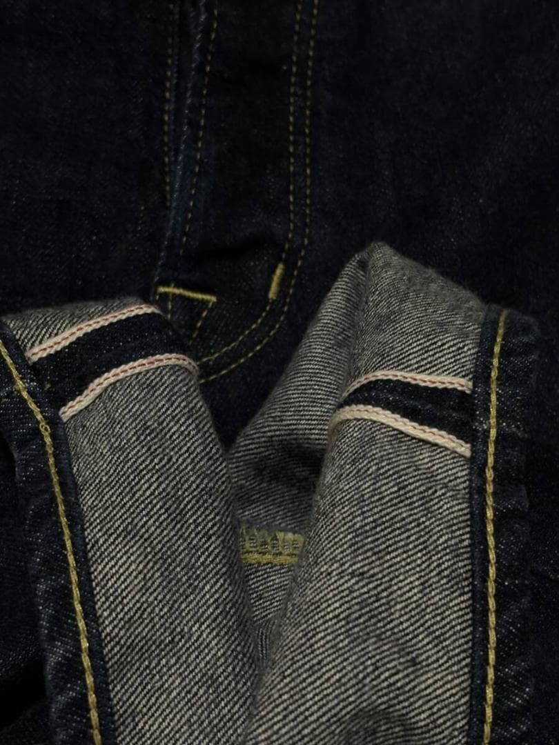 コムデギャルソン ガンリュウ EP-P005 サルエルデニムパンツ 濃紺 日本製