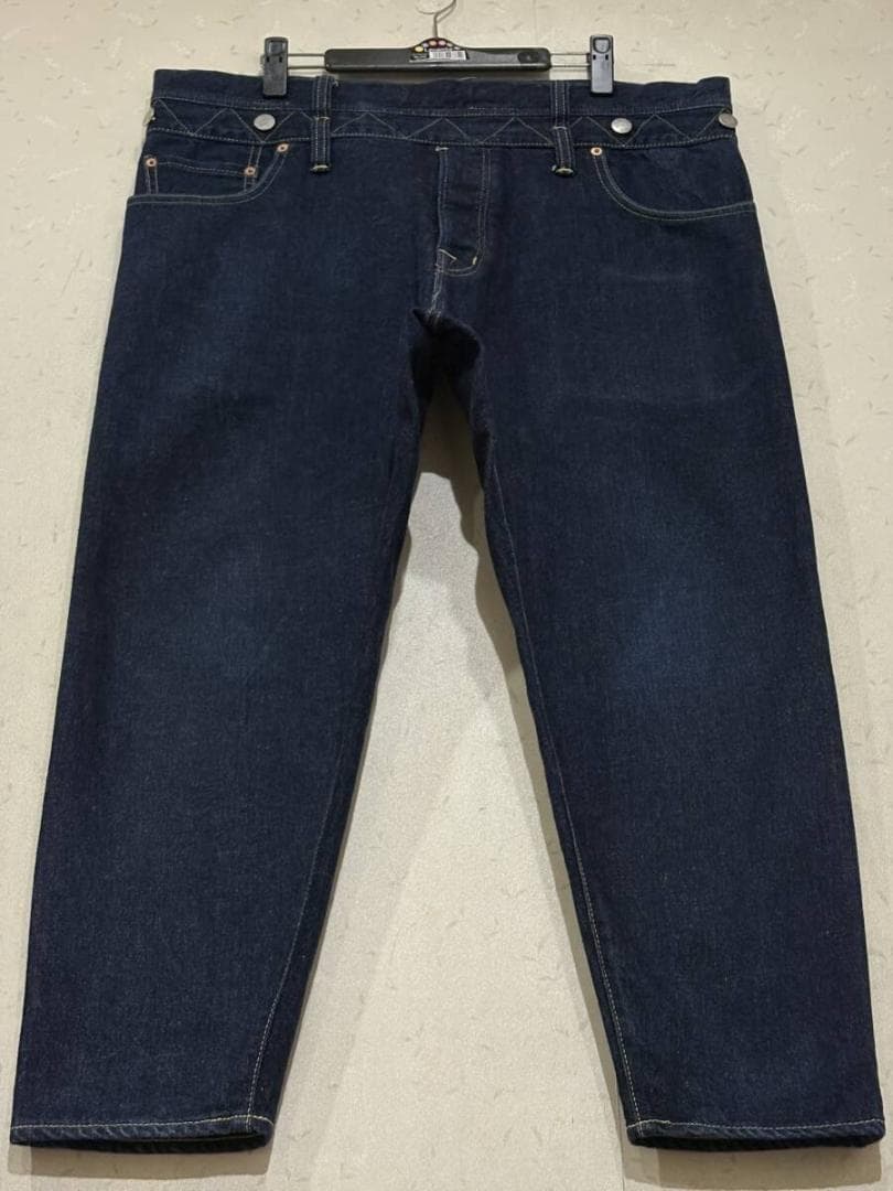 コムデギャルソン ガンリュウ EP-P005 サルエルデニムパンツ 濃紺 日本製