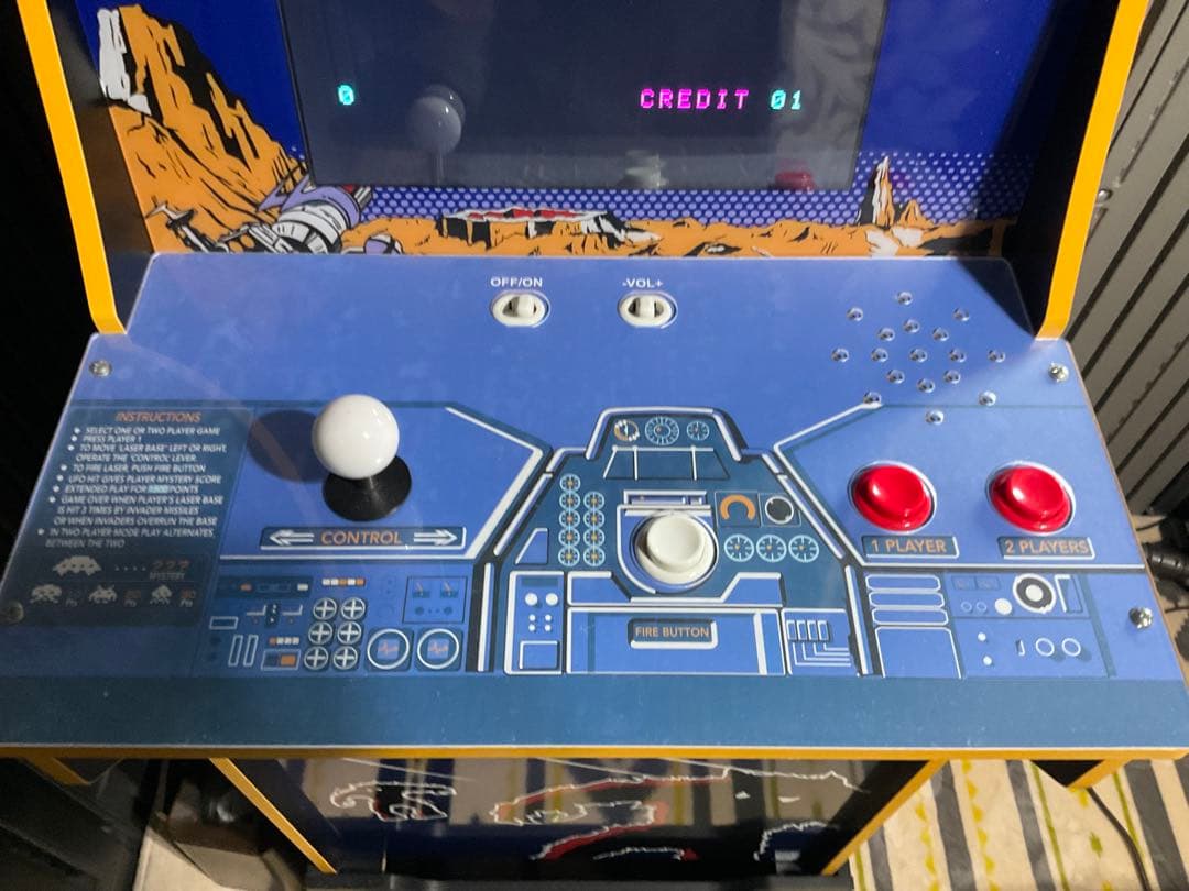 ARCADE1UP アーケード1UP インベーダーゲーム