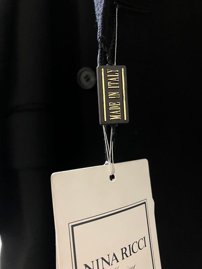 【90s】NINA RICCI ムッシュ カシミヤ　チェスターコート　伊製