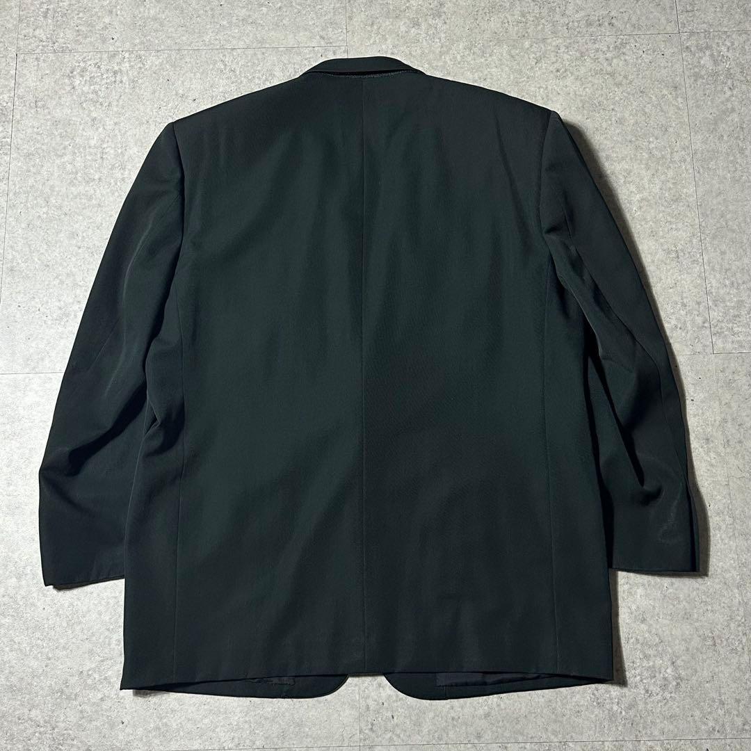美品 コムデギャルソンオム 田中オム ウールギャバ セットアップ ダークグリーン
