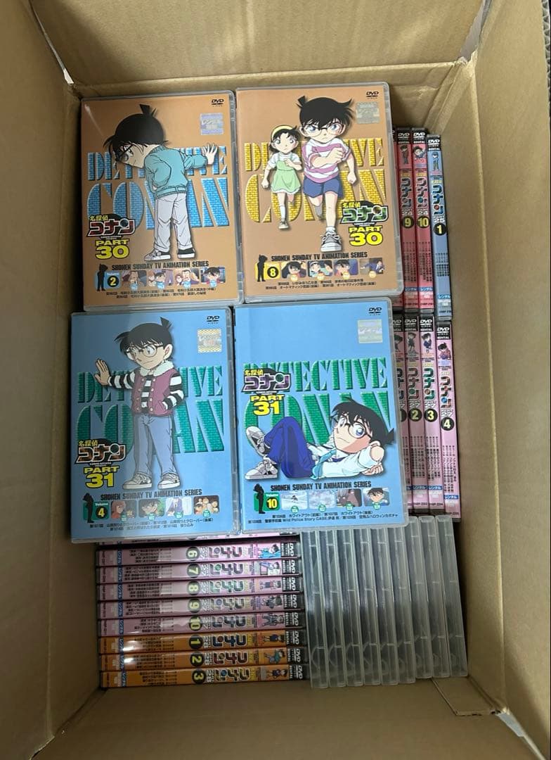 [レンタル落ち]名探偵コナンDVD part1〜31 全273巻セット(欠巻無)