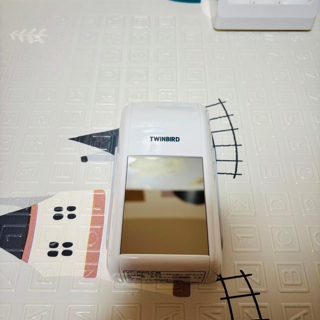 【TWINBIRD】ワイヤレス　ドアスコープ　モニター VC-J560 ドナタ