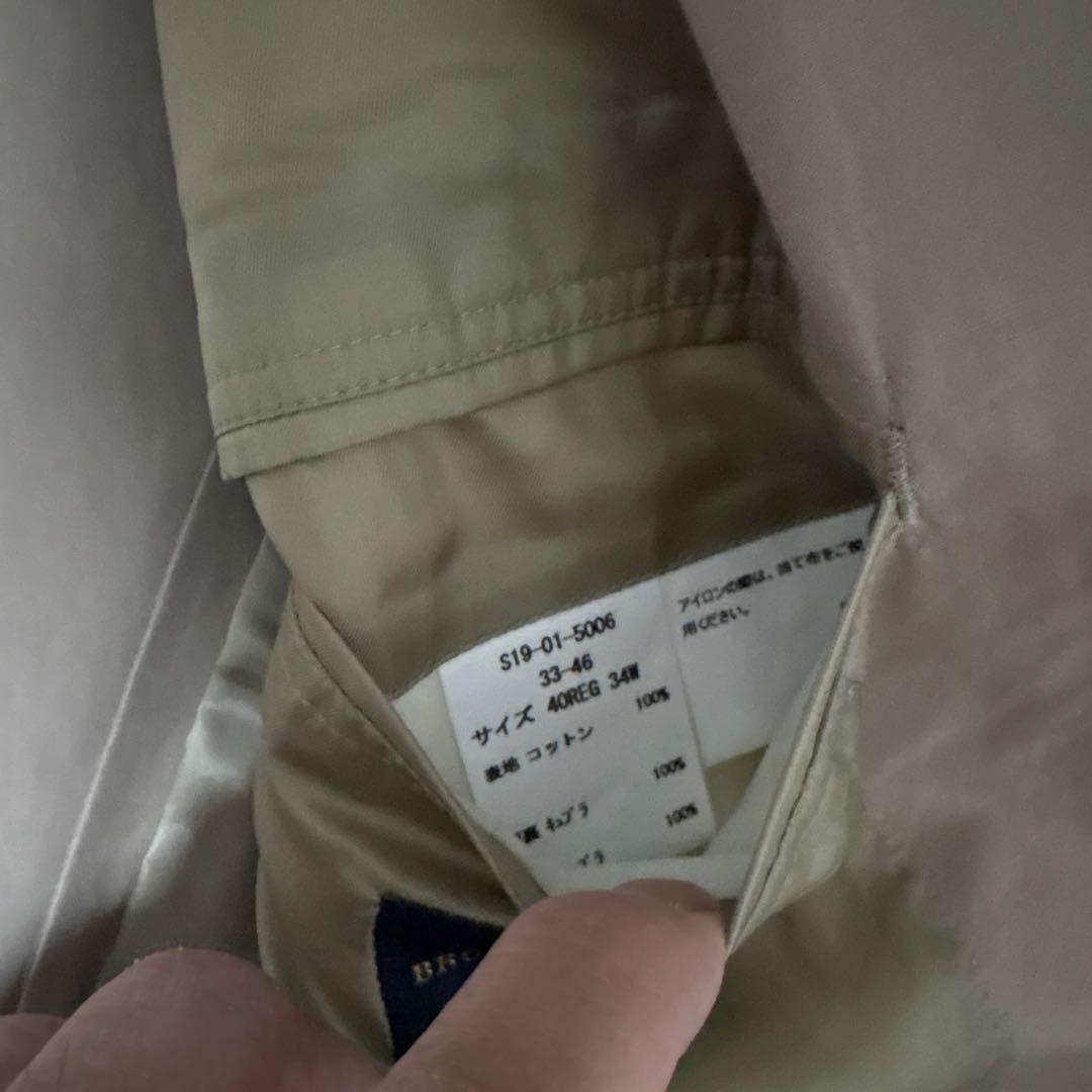 brooks brothers コットンスーツ セットアップ