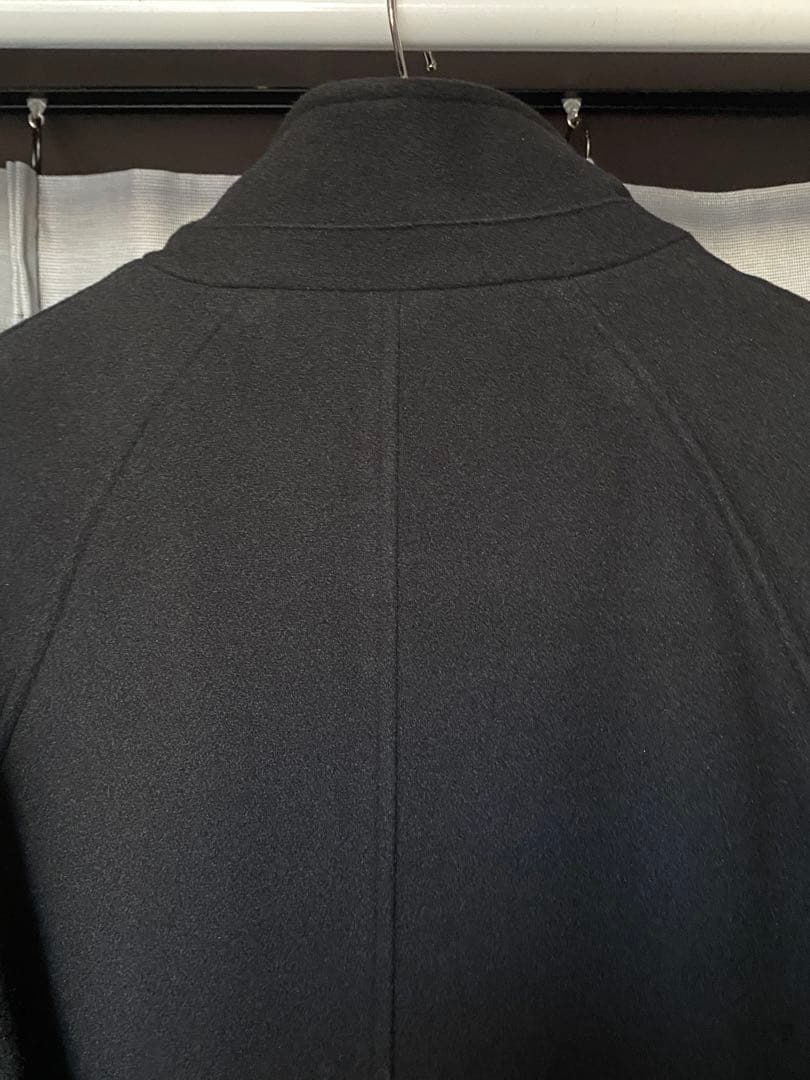 【タグ付き新品】LOWRYS FARM ウールライクスタンドコート ブラック M