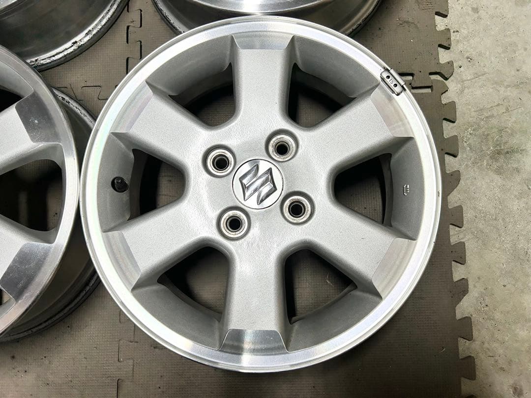 【美品！】エブリィワゴンPZターボスペシャル　純正アルミ14インチ　４本セット