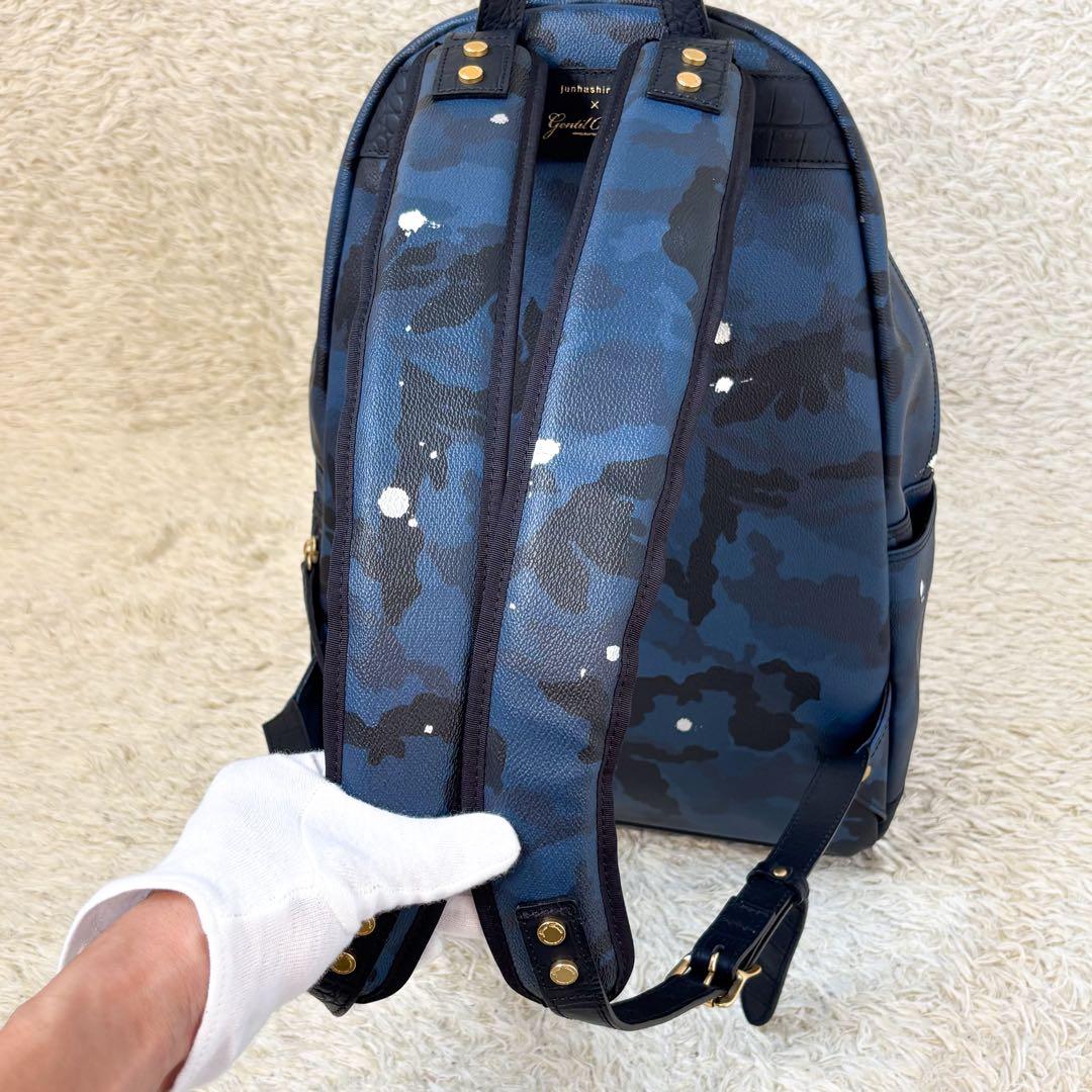 希少【美品】ジャンティバンティ ジュンハシモト バックパック コラボ 限定 迷彩