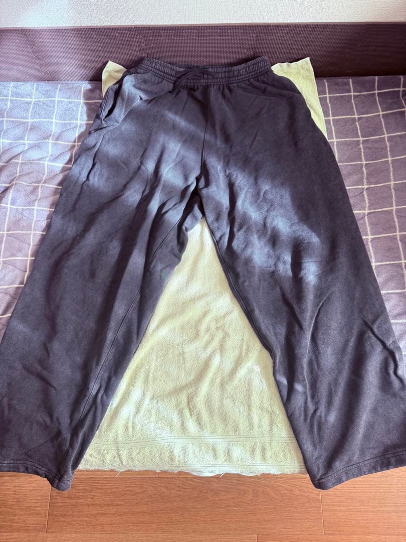 LYFT ダークグレー フリースパンツ