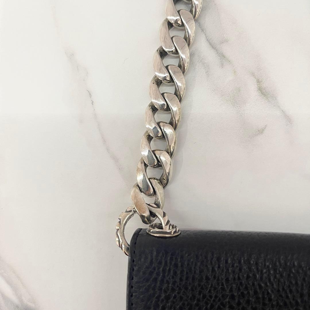 【年末セール】31日まで 新品未使用 クロムハーツ TVマン ウォレットチェーン