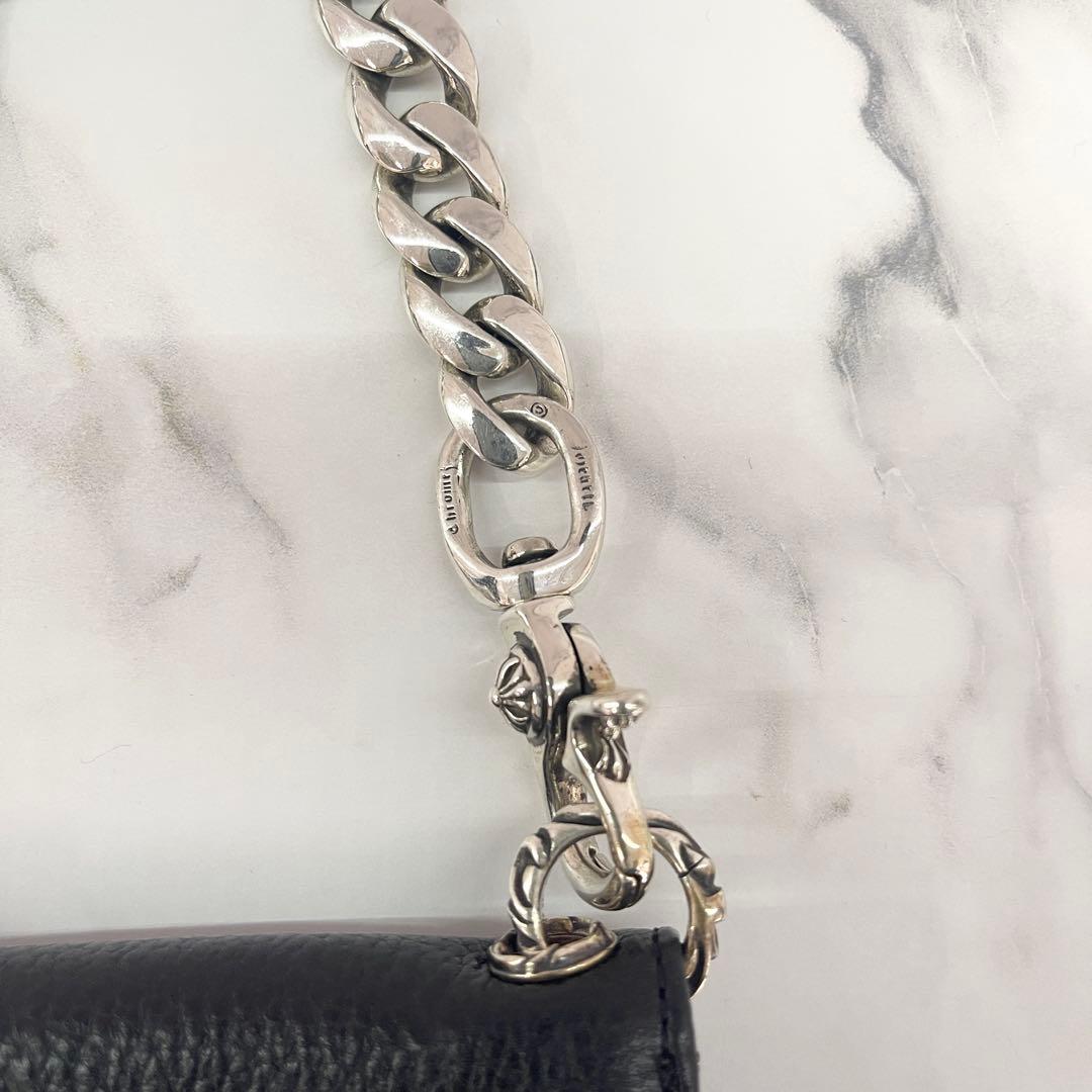 【年末セール】31日まで 新品未使用 クロムハーツ TVマン ウォレットチェーン