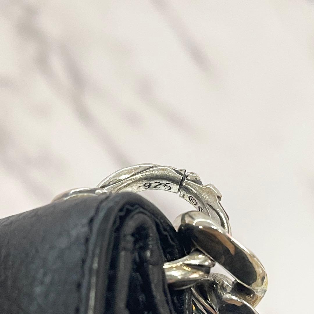 【年末セール】31日まで 新品未使用 クロムハーツ TVマン ウォレットチェーン