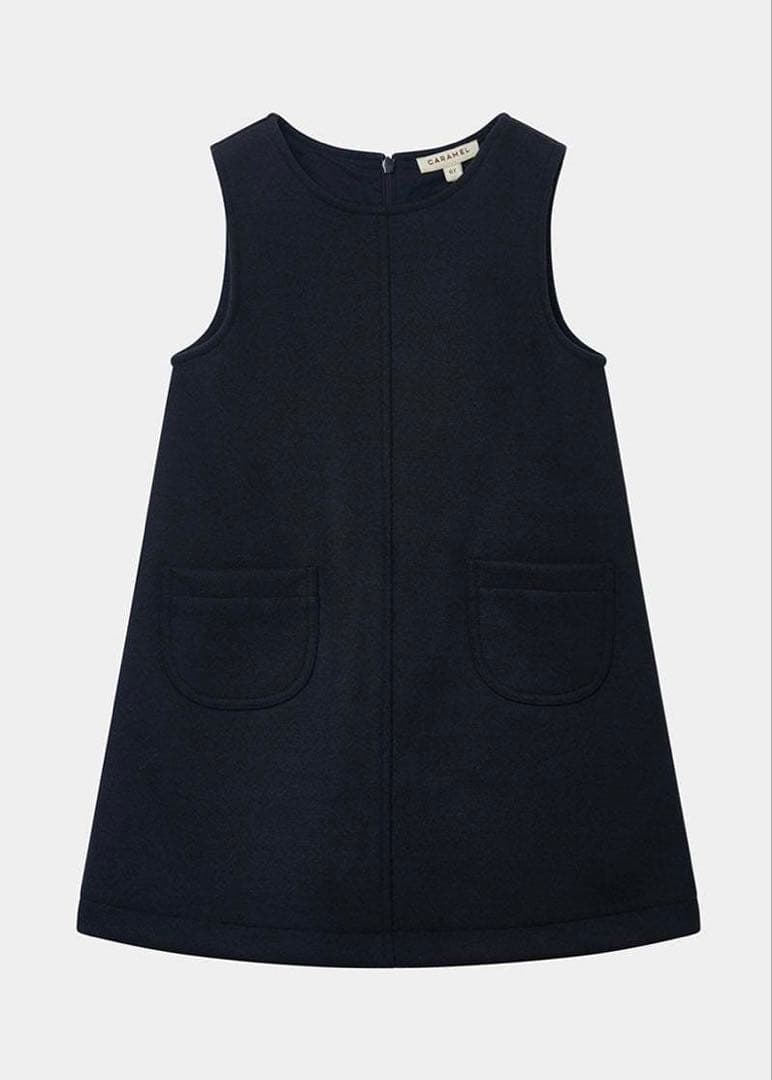 CARAMEL JUNIPER DRESS（NAVY）
