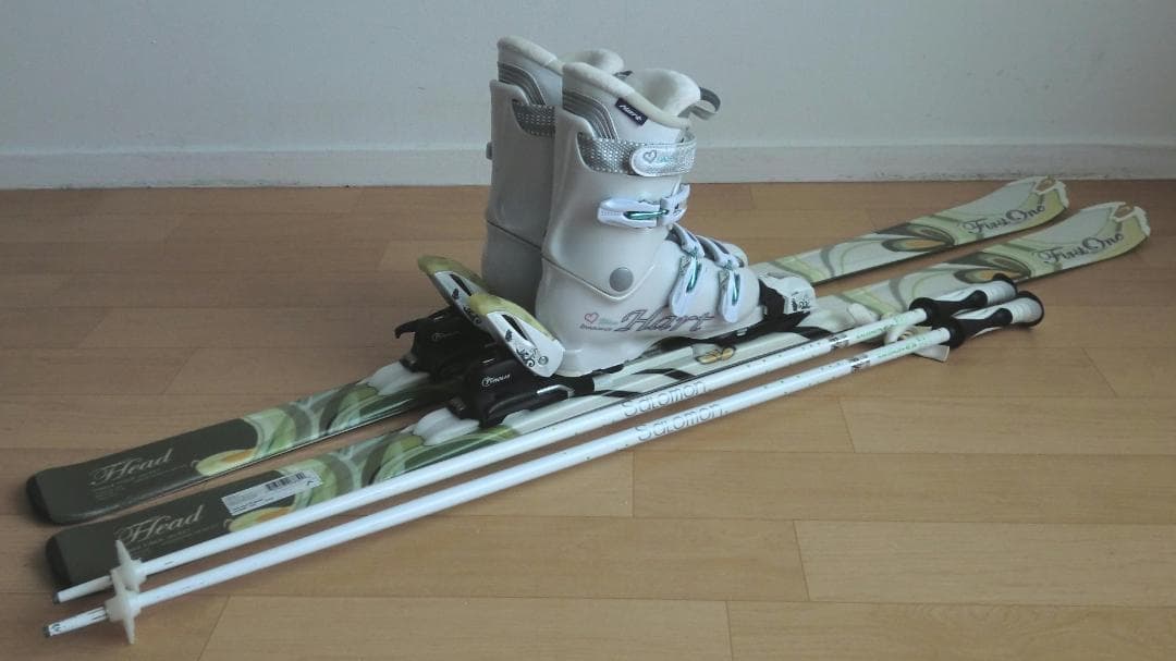 ■■送料無料■HEAD＋Hart■女性用スキーセット■142/23■メンテ付■■