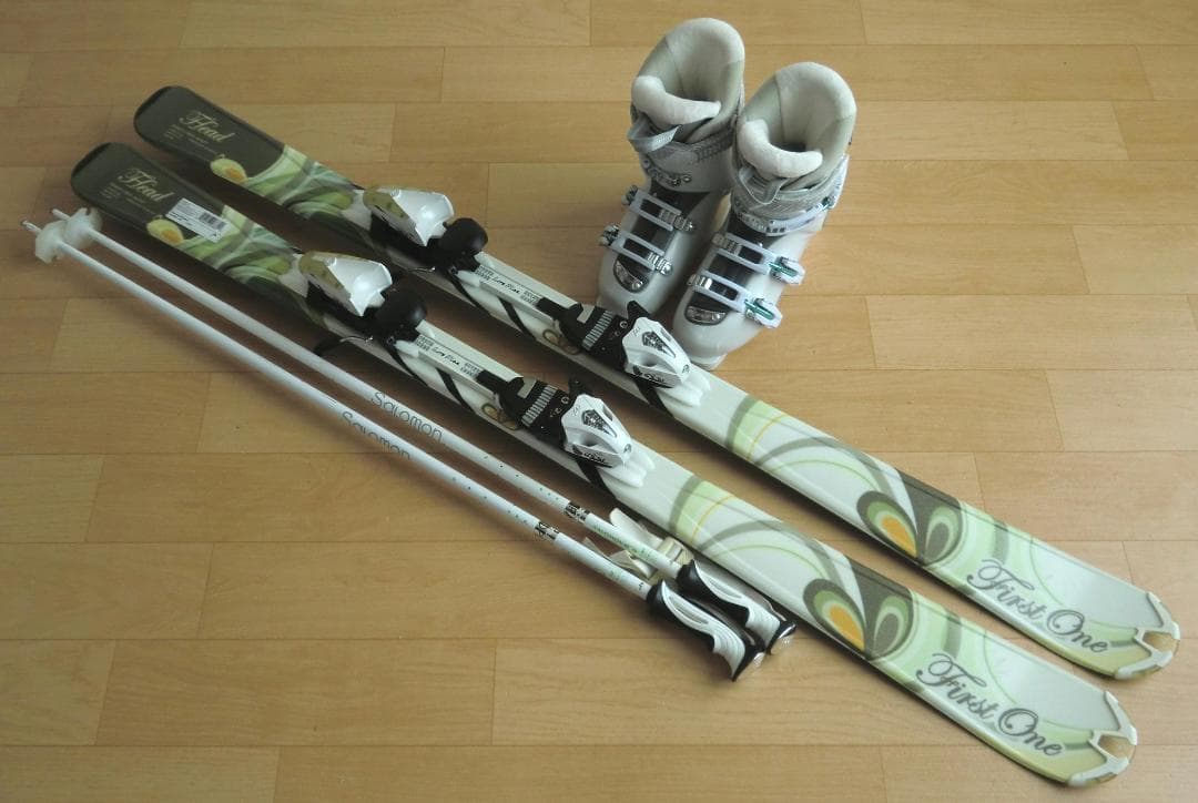 ■■送料無料■HEAD＋Hart■女性用スキーセット■142/23■メンテ付■■