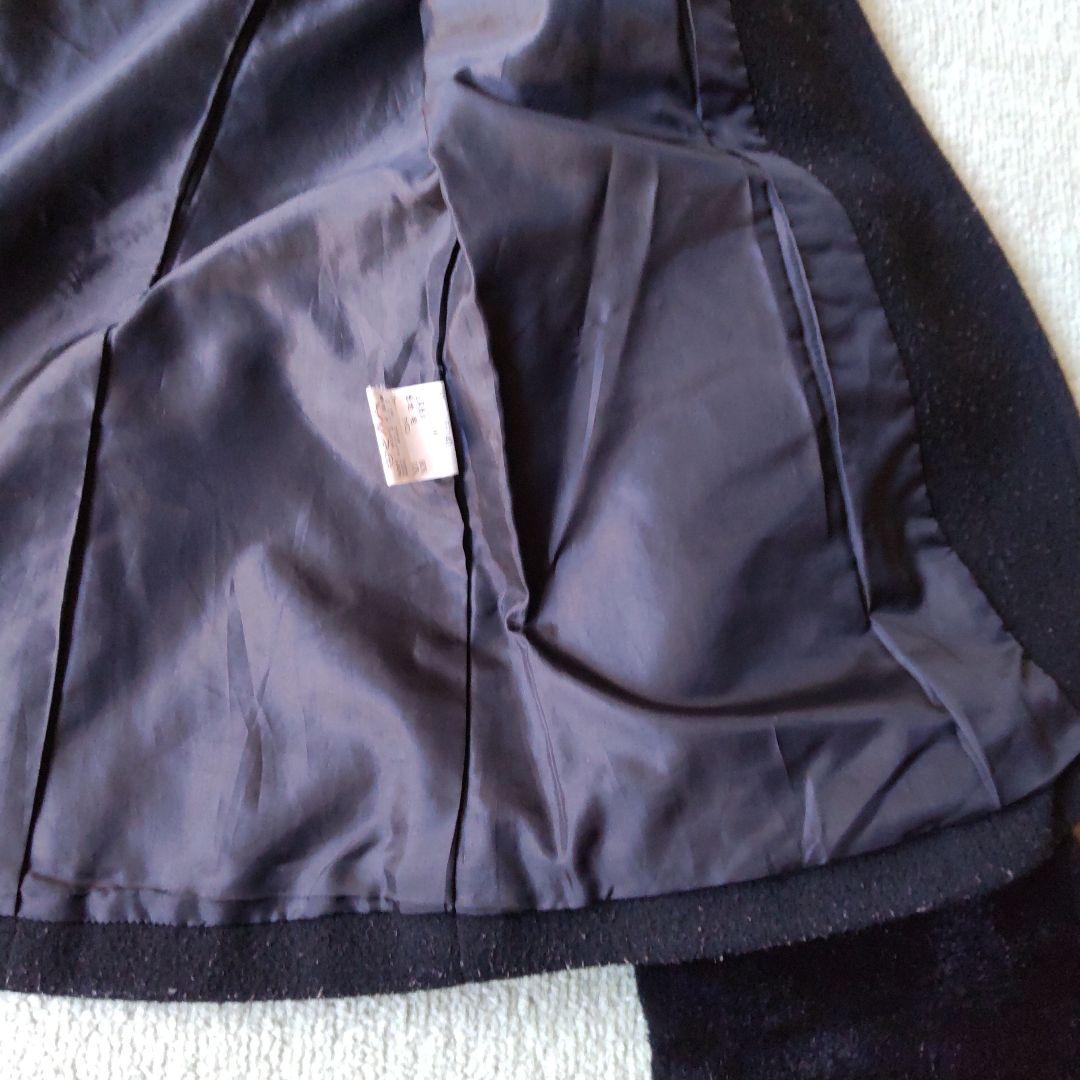 【PEACE NOW】猫耳フード付きブラックショートコート