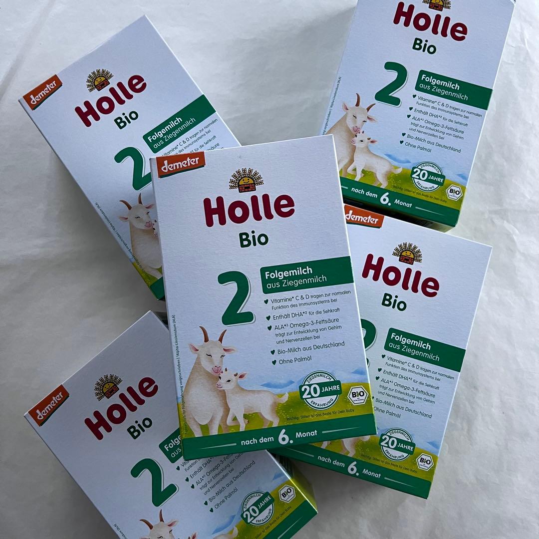 5箱　Holle ホレ　ヤギミルク ステップ2 賞味期限: 2027/4/12