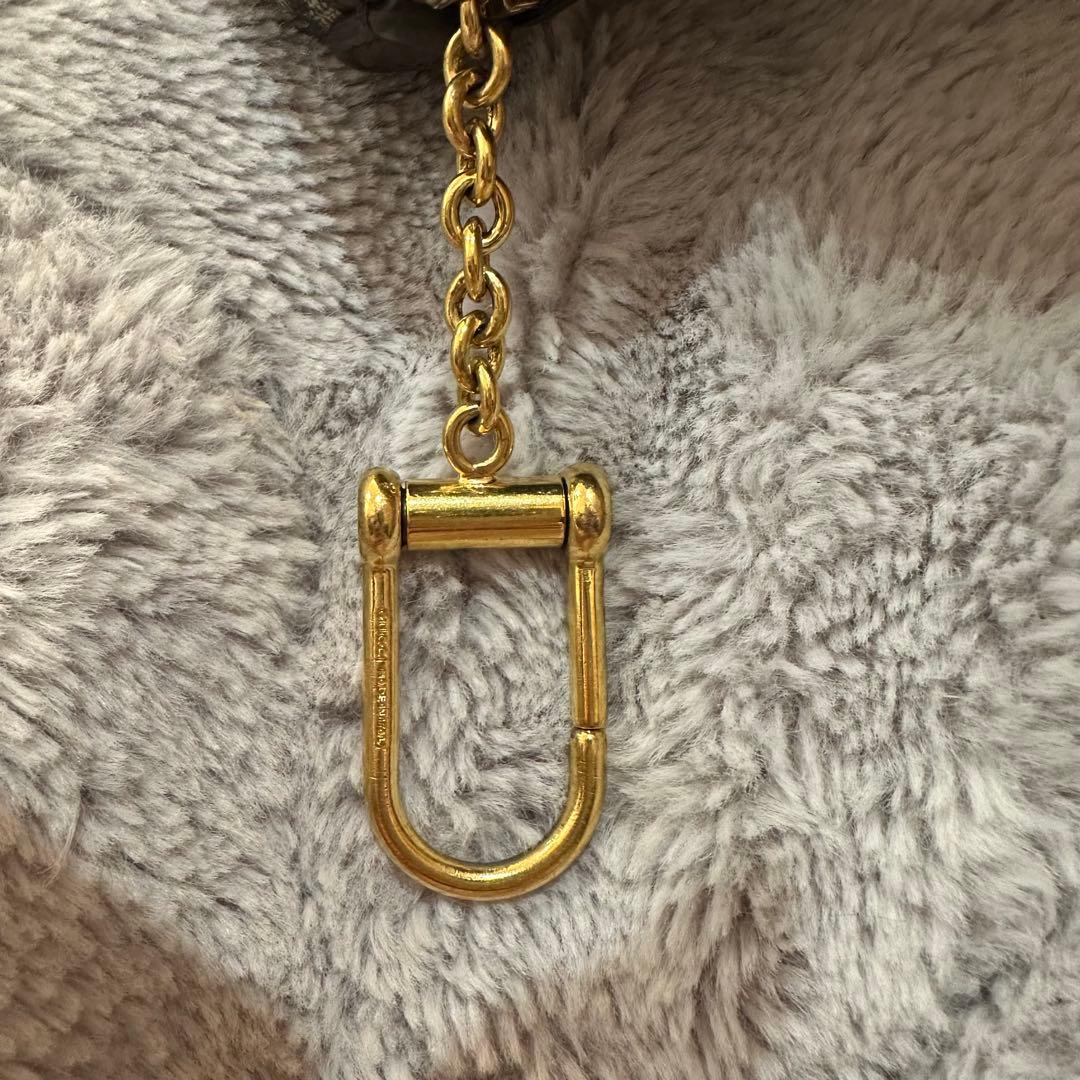 GUCCI GG キーポーチ ベージュ/ブラウン