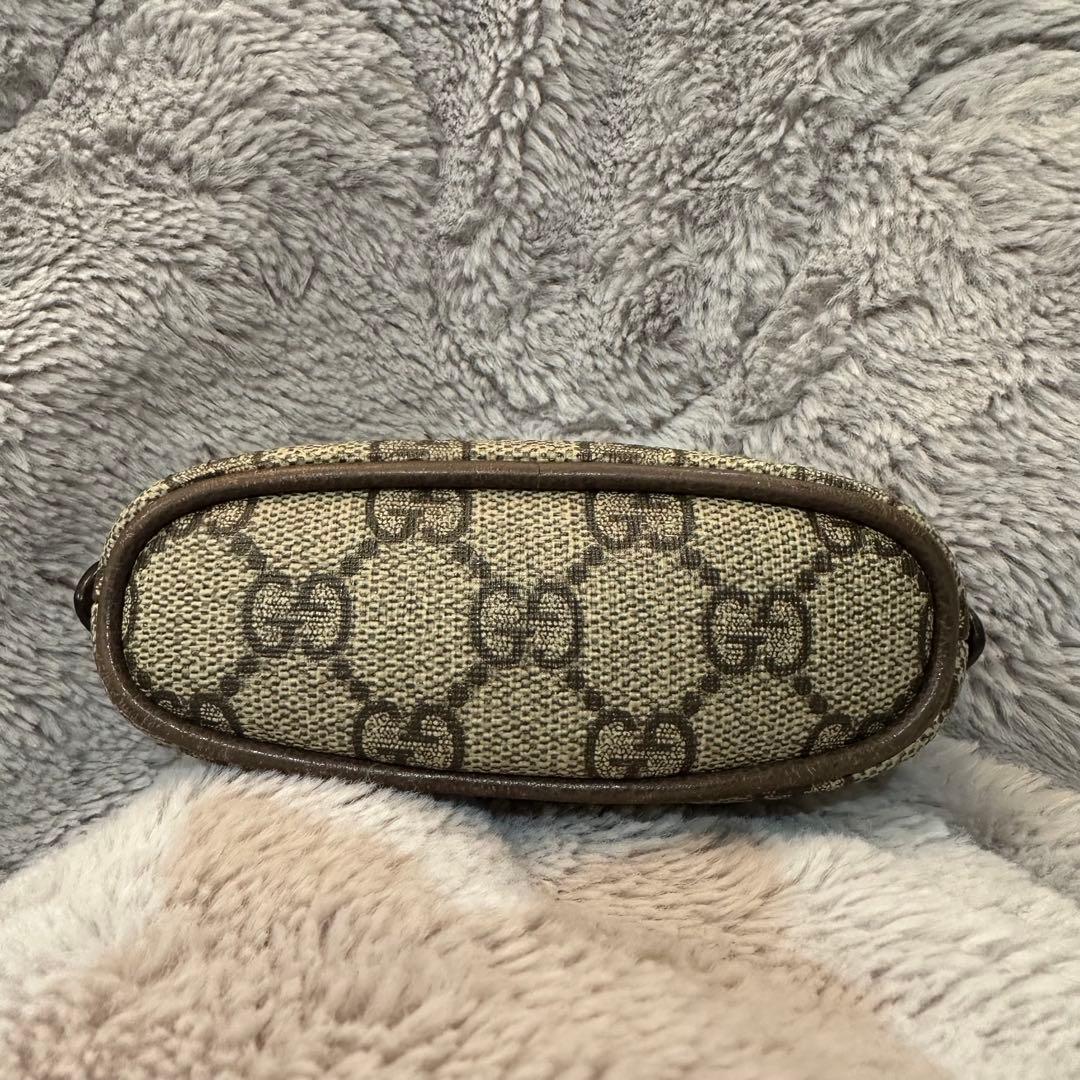 GUCCI GG キーポーチ ベージュ/ブラウン