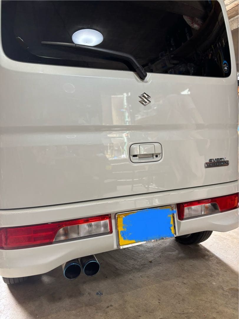 エブリイ　DA17W ロッソモデロ　チタンマフラー