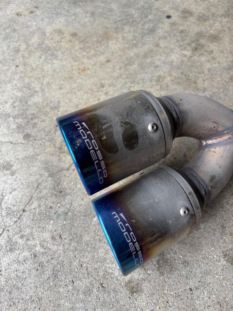 エブリイ　DA17W ロッソモデロ　チタンマフラー